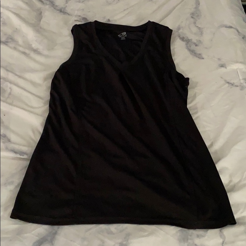 Champion women’s V neck sleeveless t shirt